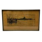 Johan Hemkes (1894-1988), Antiek en Kunst, Kunst | Etsen en Gravures, Ophalen of Verzenden