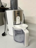 Braun Sapcentrifuge - Zo goed als nieuw!, Witgoed en Apparatuur, Ophalen of Verzenden, Zo goed als nieuw, Elektrisch, Sapcentrifuge