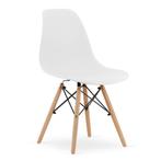 Moderne Eetkamerstoelen Wit - Nieuw!, Hout, Wit, Nieuw, Ophalen of Verzenden