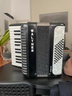 Walther Teeny 48 Accordeon, Muziek en Instrumenten, Accordeons, 48-bas, Met riemen, Toetsaccordeon, Zo goed als nieuw