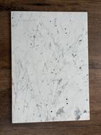 Marmeren achterwand + planchet wastafel - Gebruikt, Ophalen, Gebruikt, Steen, Wastafel