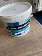Pontmeyer 9010 Latex 10 Liter, Doe-het-zelf en Verbouw, Verf, Beits en Lak, Ophalen, Zo goed als nieuw, Wit, Verf