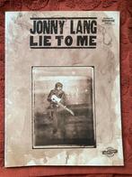 Jonny Lang Lie to me authentic guitar-tab edition gitaar, Gitaar, Ophalen of Verzenden, Zo goed als nieuw, Artiest of Componist