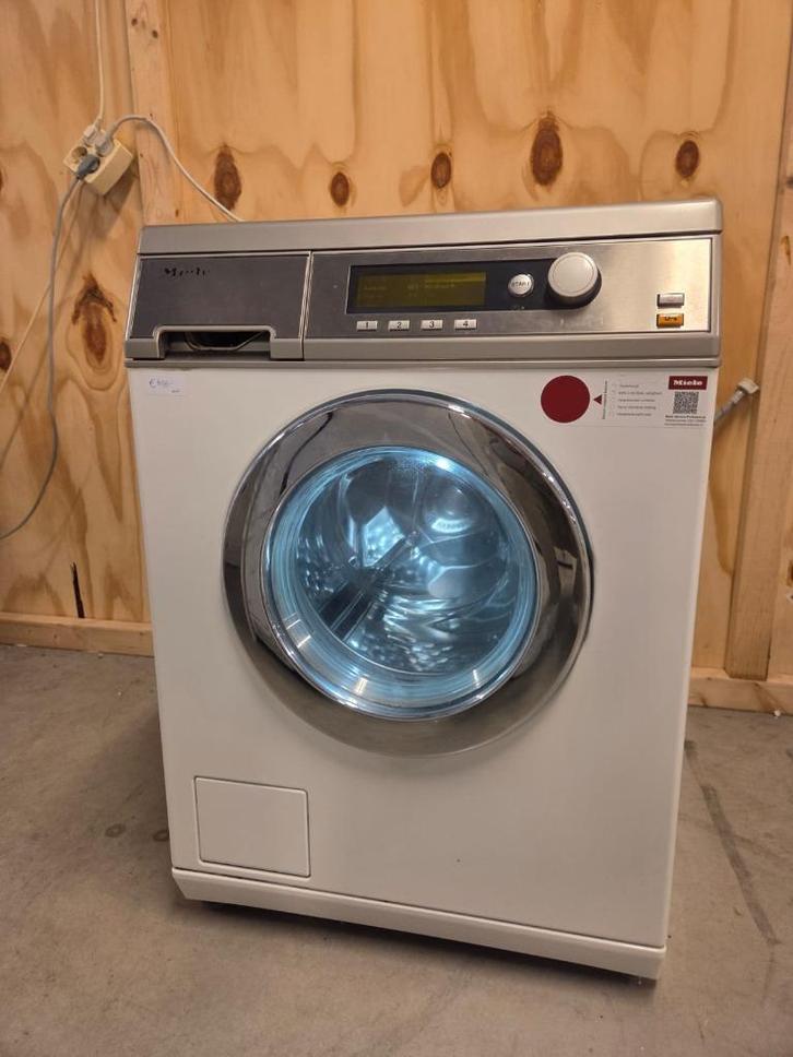 Miele Professional  wasmachine, Witgoed en Apparatuur, Wasmachines, Gebruikt, Voorlader, 6 tot 8 kg, 85 tot 90 cm, 1200 tot 1600 toeren