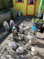 tuinbeelden div dieren eend hond - ruilen tegen kratje bier!, Tuin en Terras, Tuinbeelden, Ophalen