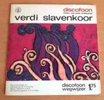 Verdi Slavenkoor - Discofoon ‎– 7058 - uit 1968, Klassiek, 7 inch, Ophalen of Verzenden, Zo goed als nieuw