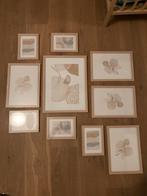Fotolijst - Gallery Wall – 8 Fotolijsten – Naturel Hout, Ophalen, Nieuw
