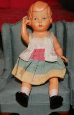 Minerva oud poppenhuis popje, Ophalen of Verzenden, Gebruikt, Poppenhuis