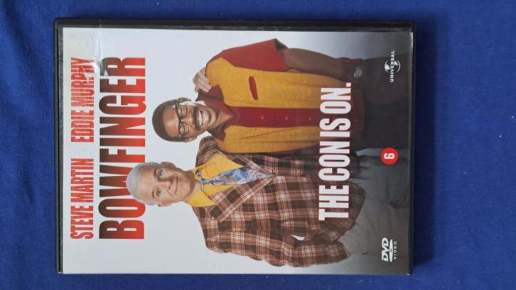 Bowfinger "Steve Martin, Eddie Murphy", Cd's en Dvd's, Dvd's | Komedie, Zo goed als nieuw, Actiekomedie, Alle leeftijden, Ophalen of Verzenden