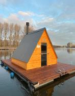 Drijvende Sauna - Floating Sauna - Varende Sauna / Blokhut, Ophalen, Zo goed als nieuw