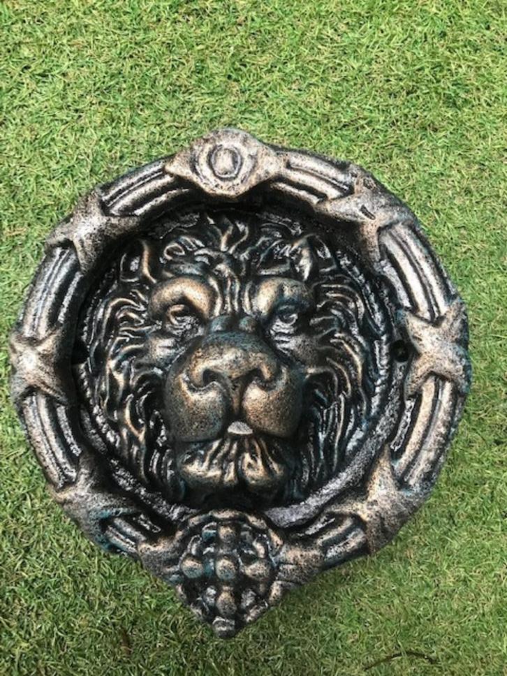 prachtige gietijzeren deurklopper, leeuwenkop, Antiek en Kunst, Curiosa en Brocante, Ophalen of Verzenden