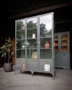Industriele Vitrinekast | Stalen apothekerskast #2042