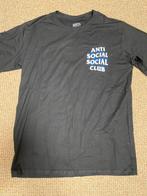 Anti social club shirt, Maat 48/50 (M), Ophalen of Verzenden, Zo goed als nieuw, Zwart