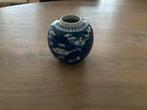 Vintage Chinese blauwwitte gemberpot met prunusbloesem., Ophalen of Verzenden