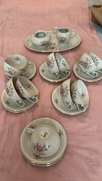 Oud servies, jaren 60 beschikbaar voor biedingen
