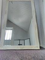 Facet geslepen spiegel in houten lijst, Ophalen, Zo goed als nieuw, Rechthoekig, Minder dan 100 cm