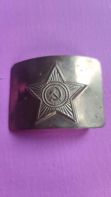 Messing gesp van riem Soviet / USSR leger beschikbaar voor biedingen