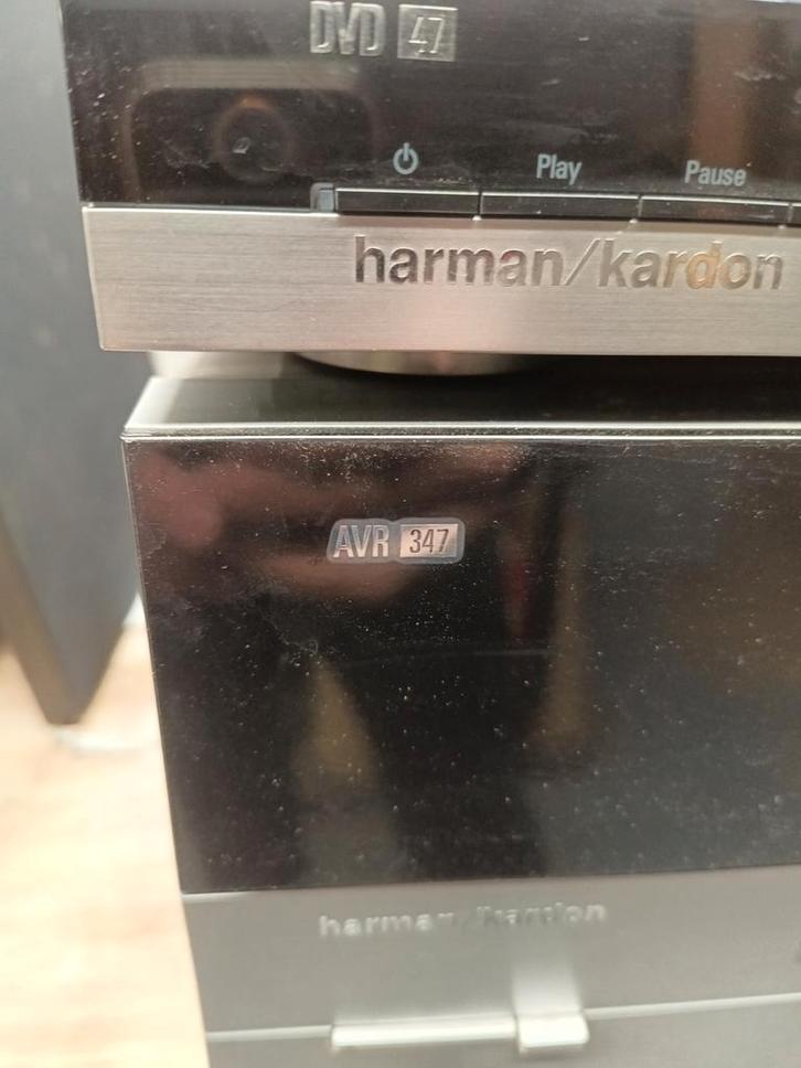 Harman Kardon AVR347 + DVD47 Set, Audio, Tv en Foto, Home Cinema-sets, Gebruikt, Dvd-speler, Overige systemen, 70 watt of meer