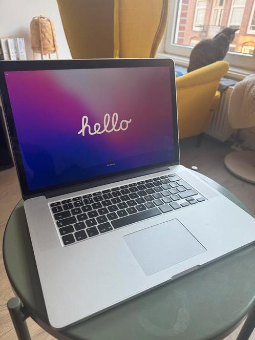 MacBook Pro (Retina, 15 inch mid 2015), Computers en Software, Apple Macbooks, Gebruikt, MacBook Pro, 15 inch, 2 tot 3 Ghz, 256 GB