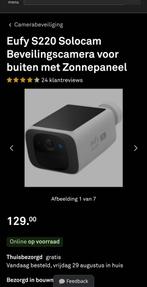 Eufy camera solocamera s220, Ophalen of Verzenden, Nieuw, Buitencamera