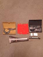 Mitutoyo Meetgereedschap Set., Doe-het-zelf en Verbouw, Meetapparatuur, Ophalen of Verzenden, Gebruikt, Afstand