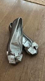 Zilveren leren ballerina’s Contessa moda italia 39.5, Kleding | Dames, Schoenen, Contessa, Overige kleuren, Zo goed als nieuw