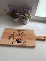 borrelplank  snijplank tapasplank met epoxy inleg., Ophalen, Nieuw