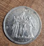 5 Francs 1873 A, Verzenden, Frankrijk, Losse munt, Zilver