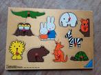 Dick Bruna Nijntje dierentuin houten puzzel, Kinderen en Baby's, Speelgoed | Kinderpuzzels, Ophalen of Verzenden, Minder dan 10 stukjes