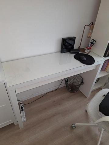 Ikea Malm Kaptafel / Bureau - Wit beschikbaar voor biedingen
