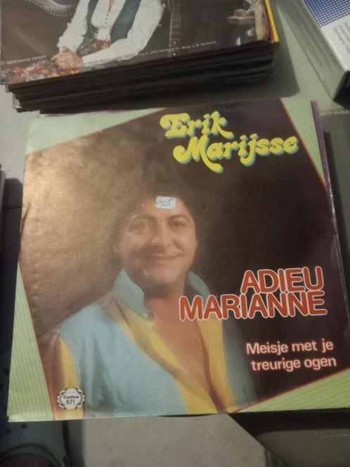 erik marijsse adieu marianne / meisje met je treurige ogen, Cd's en Dvd's, Vinyl | Nederlandstalig, Gebruikt, Levenslied of Smartlap