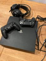 PS4 500GB met 2 controllers en games, Spelcomputers en Games, Spelcomputers | Sony PlayStation 4, Ophalen, Met 2 controllers, Original