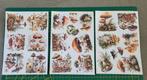 Scrapbook plaatjes  herfst, Hobby en Vrije tijd, Ophalen of Verzenden, Nieuw, Versiering of Embellishment