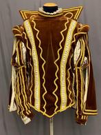 Bruin (retro) prinsenpak in nette staat, maat L/XL, Maat 52/54 (L), Carnaval, Ophalen of Verzenden, Zo goed als nieuw