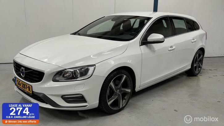 Volvo V60 2.0 T4 R-design NL-AUTOMAAT / AUTOMAAT, Auto's, Volvo, Bedrijf, Te koop, V60, ABS, Achteruitrijcamera, Airbags, Airconditioning