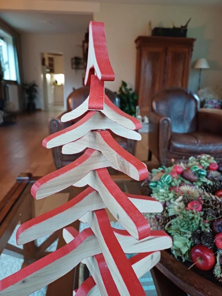 Houten Kerstboom Decoratie kerstboom  Scandinavisch design, Antiek en Kunst, Curiosa en Brocante, Ophalen of Verzenden