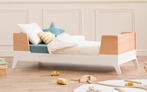 Nobodinoz junior kinderbed en commode/ ladekast softclose, 190 cm of minder, Beige, 80 cm, Eenpersoons