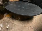 Zwarte Marmer Salontafel - 120x70cm, Ophalen, 100 tot 150 cm, Nieuw, 50 tot 100 cm