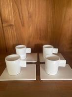 Vintage Deagourmet Foodesign Espresso Kop en Schotel Set, Huis en Inrichting, Keuken | Servies, Ophalen, Zo goed als nieuw, Effen