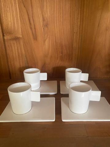 Vintage Deagourmet Foodesign Espresso Kop en Schotel Set beschikbaar voor biedingen