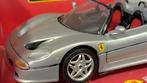 Ferrari F50 Silver 1:18 Bburago Burago Pol, Ophalen of Verzenden, Bburago, Zo goed als nieuw