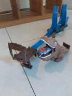 Leuke Hotwheels baan met dino en looping en auto (Baan C), Ophalen of Verzenden, Zelf te bouwen, Hot Wheels, Handmatig