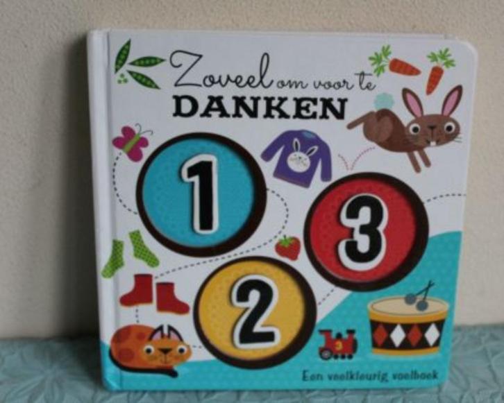 Zoveel om voor te danken, Boeken, Kinderboeken | Baby's en Peuters, Zo goed als nieuw, Uitklap-, Voel- of Ontdekboek, Ophalen of Verzenden