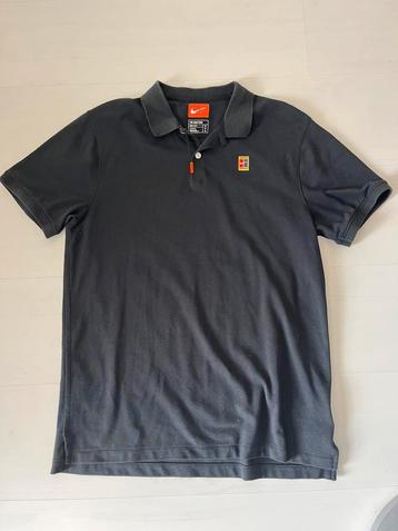 Nike tennis polo zwart maat M beschikbaar voor biedingen
