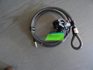 AXA FIETS SLOT VEILIGHEIDSHEID KABEL (NIEUW/ ONGEBRUIKT) beschikbaar voor biedingen