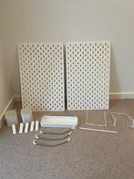 IKEA SKÅDIS Aanbouwbord met accessoires, Huis en Inrichting, Ophalen, Gebruikt