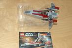 Lego Star Wars 6205 V-Wing compleet met boekje, Ophalen of Verzenden, Zo goed als nieuw, Complete set, Lego