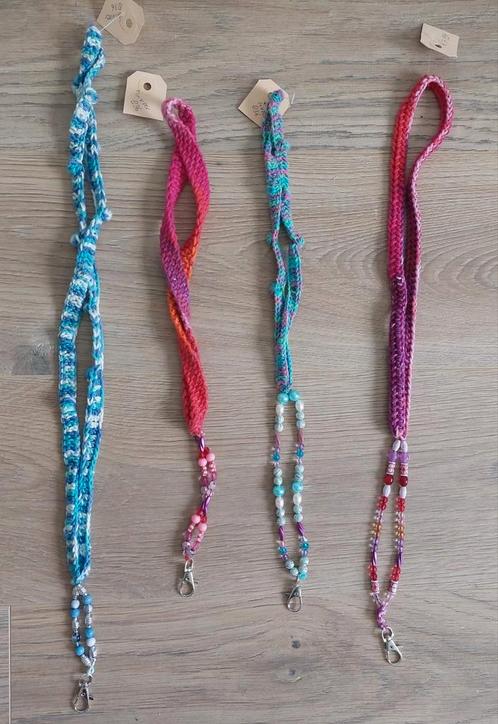 Telefoonketting telefoonkoord keycord gehaakt diverse kleure, Sieraden, Tassen en Uiterlijk, Overige Accessoires, Nieuw, Ophalen of Verzenden