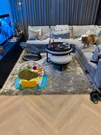 Mart Visser Vernon Linnen Grey Vloerkleed 200x290, Huis en Inrichting, Gebruikt, Grijs, 200 cm of meer, Ophalen of Verzenden