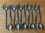 10 lange lepels rvs sorbetlepels ijslepels (lengte 18,5 cm), Huis en Inrichting, Keuken | Bestek, Gebruikt, Ophalen of Verzenden